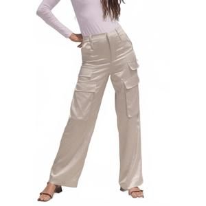 NEW CATHERINE GEE cargo pant in silver